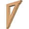 Ekena Millwork Traditional Traditional Smooth Bracket, Western Red Cedar, 5 1/2"W x 36"D x 48"H BKT06X36X48TRA01SWR - alternate 1
